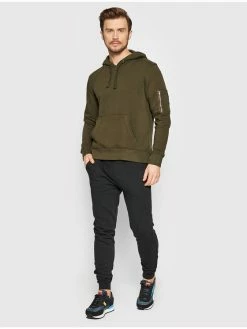 Συμφωνίες ✨ Brave Soul Άνδρες Μπλούζες Χωρίς Φερμουάρ Μπλούζα MSS-69ESSENCEB Πράσινο Regular Fit 🤩 -Brave Soul Εκπτώσεις unnamed file 1116