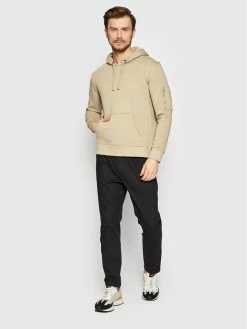 Νέος 🤩 Brave Soul Άνδρες Μπλούζες Χωρίς Φερμουάρ Μπλούζα MSS-69ESSENCEB Μπεζ Regular Fit ❤️ -Brave Soul Εκπτώσεις unnamed file 1121