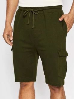 Προϋπολογισμός 🎁 Brave Soul Άνδρες Αθλητικά Σορτς Αθλητικό σορτς MSRT-69AUDEN Πράσινο Regular Fit 🔥