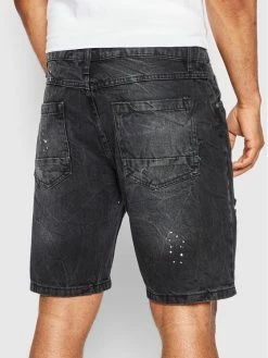 Ολοκαίνουργιο 😉 Brave Soul Άνδρες Τζιν Σορτς Τζιν σορτσάκια MSRT-OREGON Μαύρο Skinny Fit ⭐ -Brave Soul Εκπτώσεις unnamed file 1215