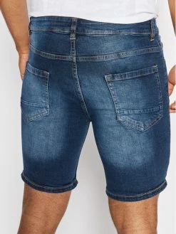 Εκπτωση 😍 Brave Soul Άνδρες Τζιν Σορτς Τζιν σορτσάκια MSRT-SIMON Σκούρο μπλε Skinny Fit 🥰 -Brave Soul Εκπτώσεις unnamed file 1235