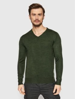 Πολύ καλή προσφορά 🛒 Brave Soul Άνδρες Πουλόβερ MK-279QUAZARD Πράσινο Regular Fit 😍