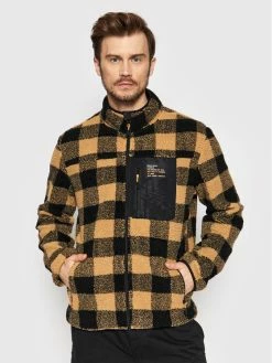 Εκπτωση 🌟 Brave Soul Άνδρες Μεταβατικά Μπουφάν Μπουφάν μεταβατικό MSS-580LITHARO Καφέ Regular Fit ❤️