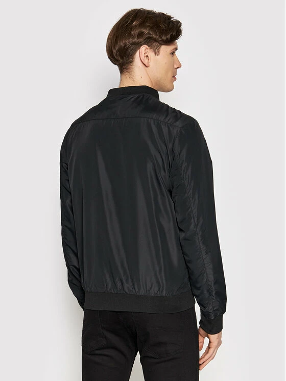 Best Pirce 👏 Brave Soul Άνδρες Μπουφάν Bomber Μπόμπερ μπουφάν MJK-SANJAY Μαύρο Regular Fit 🌟 5 Best Pirce 👏 Brave Soul Άνδρες Μπουφάν Bomber Μπόμπερ μπουφάν MJK-SANJAY Μαύρο Regular Fit 🌟 - Image 3