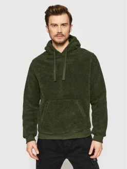 Η καλύτερη συμφωνία 🌟 Brave Soul Άνδρες Μπλούζες Χωρίς Φερμουάρ Μπλούζα MSS-580GROMITG Πράσινο Regular Fit ❤️