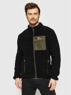 Εξοδος 😍 Brave Soul Άνδρες Μπλούζες Fleece Fleece MSS-580LITHIUM1 Μαύρο Regular Fit ⌛