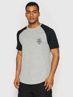 Τοπ 10 🥰 Brave Soul Άνδρες T-shirts T-Shirt MTS-69MODELB Γκρι Regular Fit ✔️