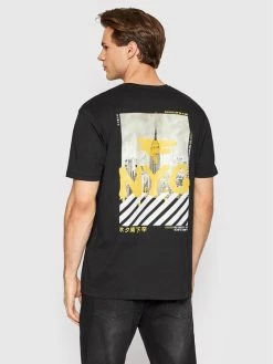 Συμφωνίες 🔔 Brave Soul Άνδρες T-shirts T-Shirt MTS-568METROPOL Μαύρο Regular Fit ✔️ -Brave Soul Εκπτώσεις unnamed file 1574