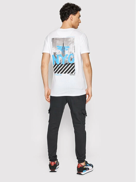 Κουπόνι 💯 Brave Soul Άνδρες T-shirts T-Shirt MTS-568METROPOL Λευκό Regular Fit 😍 4 Κουπόνι 💯 Brave Soul Άνδρες T-shirts T-Shirt MTS-568METROPOL Λευκό Regular Fit 😍 - Image 2