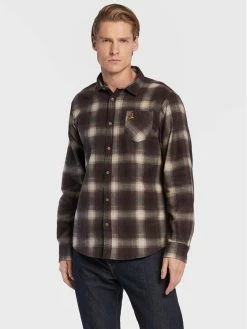 Φτηνός 🎁 Brave Soul Άνδρες Casual Πουκάμισα Πουκάμισο MSH-69ARNAULT Σκούρο μπλε Regular Fit 👏