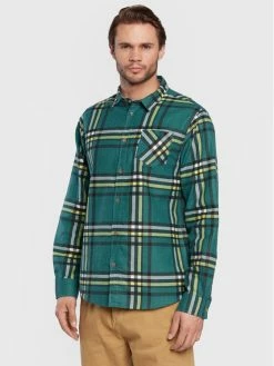 Εξοδος ❤️ Brave Soul Άνδρες Casual Πουκάμισα Πουκάμισο MSH-69ARNAULT Πράσινο Regular Fit 😀