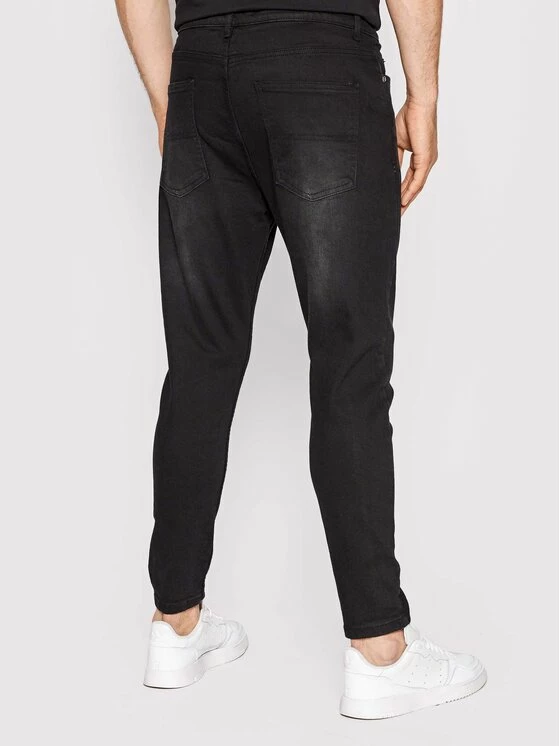 Ολοκαίνουργιο 🎁 Brave Soul Άνδρες Τζιν MJN-MADISONCRO Μαύρο Skinny Fit 🎉 5 Ολοκαίνουργιο 🎁 Brave Soul Άνδρες Τζιν MJN-MADISONCRO Μαύρο Skinny Fit 🎉 - Image 3