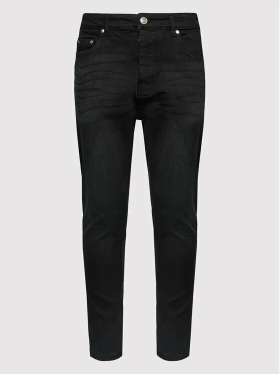 Ολοκαίνουργιο 🎁 Brave Soul Άνδρες Τζιν MJN-MADISONCRO Μαύρο Skinny Fit 🎉 7 Ολοκαίνουργιο 🎁 Brave Soul Άνδρες Τζιν MJN-MADISONCRO Μαύρο Skinny Fit 🎉 - Image 5