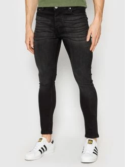 Best Pirce 🧨 Brave Soul Άνδρες Τζιν MJN-MADISON Μαύρο Skinny Fit 🧨