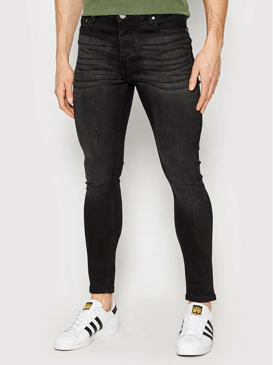 Best Pirce 🧨 Brave Soul Άνδρες Τζιν MJN-MADISON Μαύρο Skinny Fit 🧨 3 Best Pirce 🧨 Brave Soul Άνδρες Τζιν MJN-MADISON Μαύρο Skinny Fit 🧨