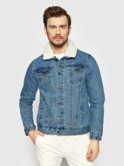 Προϋπολογισμός 🛒 Brave Soul Άνδρες Τζιν Μπουφάν Τζιν μπουφάν MJK-LARSON Σκούρο μπλε Regular Fit 🧨