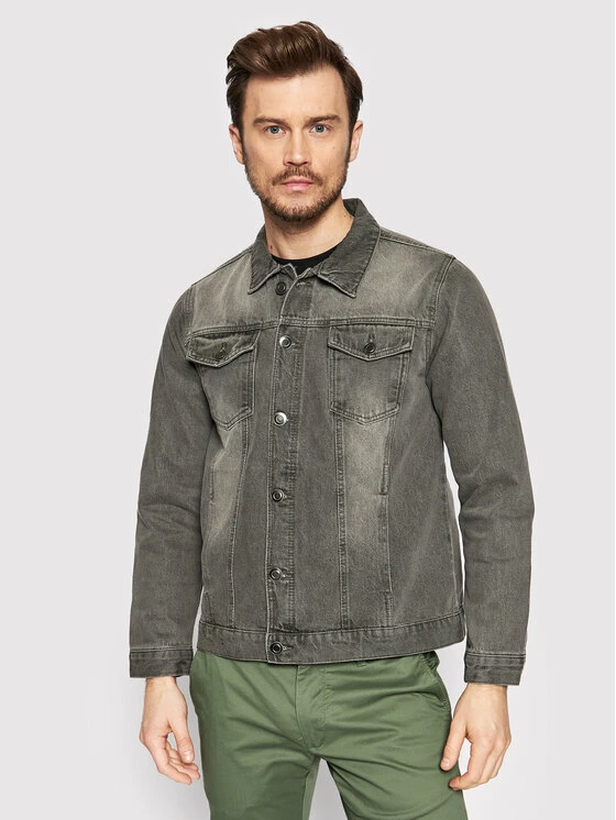 Νέος ⌛ Brave Soul Άνδρες Τζιν Μπουφάν Τζιν μπουφάν MJK-FIELDING Γκρι Regular Fit 🛒 3 Νέος ⌛ Brave Soul Άνδρες Τζιν Μπουφάν Τζιν μπουφάν MJK-FIELDING Γκρι Regular Fit 🛒