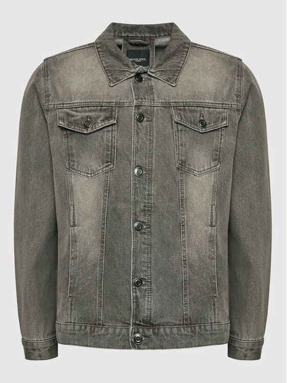 Νέος ⌛ Brave Soul Άνδρες Τζιν Μπουφάν Τζιν μπουφάν MJK-FIELDING Γκρι Regular Fit 🛒 8 Νέος ⌛ Brave Soul Άνδρες Τζιν Μπουφάν Τζιν μπουφάν MJK-FIELDING Γκρι Regular Fit 🛒 - Image 6