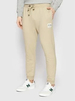 Το φθηνότερο 🥰 Brave Soul Άνδρες Παντελόνια Φόρμας Παντελόνι φόρμας MJB-69COAL Μπεζ Regular Fit 🌟