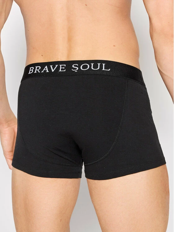 Best Pirce 🧨 Brave Soul Άνδρες Μπόξερ Σετ μποξεράκια 3 τμχ MBX-451LUKED Μαύρο ⭐ 6 Best Pirce 🧨 Brave Soul Άνδρες Μπόξερ Σετ μποξεράκια 3 τμχ MBX-451LUKED Μαύρο ⭐ - Image 4
