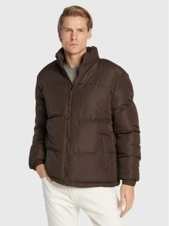 Εκπτωση ⭐ Brave Soul Άνδρες Πουπουλένια Μπουφάν Μπουφάν πουπουλένιο MJK-DAVISBRN Καφέ Regular Fit 👏