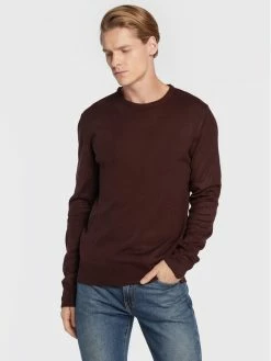 Πολύ καλή προσφορά 😍 Brave Soul Άνδρες Πουλόβερ MK-279PARSEC2 Καφέ Regular Fit 🌟