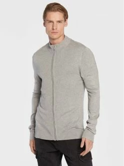 Εξοδος 🎉 Brave Soul Άνδρες Ζακέτες Ζακέτα MK-36BOXGROVE Γκρι Regular Fit 😉