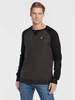 Καλύτερη πώληση ✨ Brave Soul Άνδρες Πουλόβερ MK-248HIGGSB Γκρι Regular Fit 🥰