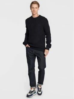 Νέος 😍 Brave Soul Άνδρες Πουλόβερ MK-181BINARYO Σκούρο μπλε Regular Fit ❤️ -Brave Soul Εκπτώσεις unnamed file 294