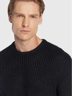 Νέος 😍 Brave Soul Άνδρες Πουλόβερ MK-181BINARYO Σκούρο μπλε Regular Fit ❤️ -Brave Soul Εκπτώσεις unnamed file 296