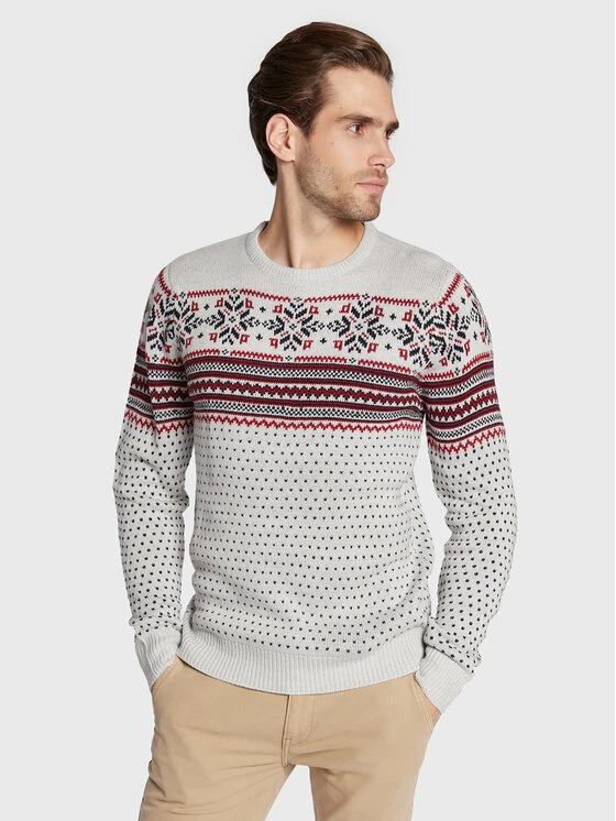 Best Pirce 🤩 Brave Soul Άνδρες Πουλόβερ MK-248MARLEY Γκρι Regular Fit ✨ 3 Best Pirce 🤩 Brave Soul Άνδρες Πουλόβερ MK-248MARLEY Γκρι Regular Fit ✨