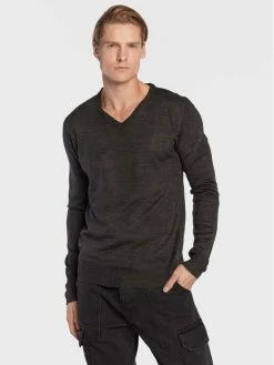 Best Pirce 🥰 Brave Soul Άνδρες Πουλόβερ MK-279QUAZARC Γκρι Regular Fit 🧨