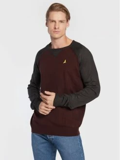 Τοπ 10 👍 Brave Soul Άνδρες Πουλόβερ MK-248HIGGSB Καφέ Regular Fit 🔥