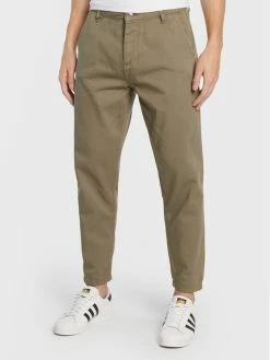 Ολοκαίνουργιο 🤩 Brave Soul Άνδρες Τζιν MJN-NORD Πράσινο Loose Fit 🔔