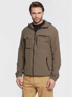 Νέος 💯 Brave Soul Άνδρες Μεταβατικά Μπουφάν Μπουφάν μεταβατικό MJK-LEO Χακί Regular Fit 😍