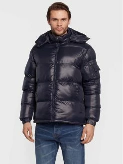 Συμφωνίες 🔥 Brave Soul Άνδρες Πουπουλένια Μπουφάν Μπουφάν πουπουλένιο MJK-JARED Σκούρο μπλε Regular Fit 🛒