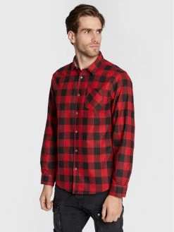 Πολύ καλή προσφορά 🎉 Brave Soul Άνδρες Casual Πουκάμισα Πουκάμισο MSH-69JACKL Κόκκινο Regular Fit 💯