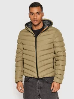 Η καλύτερη συμφωνία 🤩 Brave Soul Άνδρες Πουπουλένια Μπουφάν Μπουφάν πουπουλένιο MJK-GRANT Μπεζ Regular Fit 👏