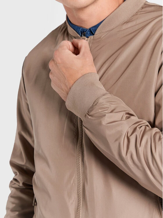 Φτηνός ❤️ Brave Soul Άνδρες Μπουφάν Bomber Μπόμπερ μπουφάν MJK-SANJAY Μπεζ Regular Fit ✔️ 6 Φτηνός ❤️ Brave Soul Άνδρες Μπουφάν Bomber Μπόμπερ μπουφάν MJK-SANJAY Μπεζ Regular Fit ✔️ - Image 4