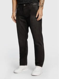 Best Pirce ⭐ Brave Soul Άνδρες Τζιν MJN-WRIGLEYBLK Μαύρο Loose Fit 👍