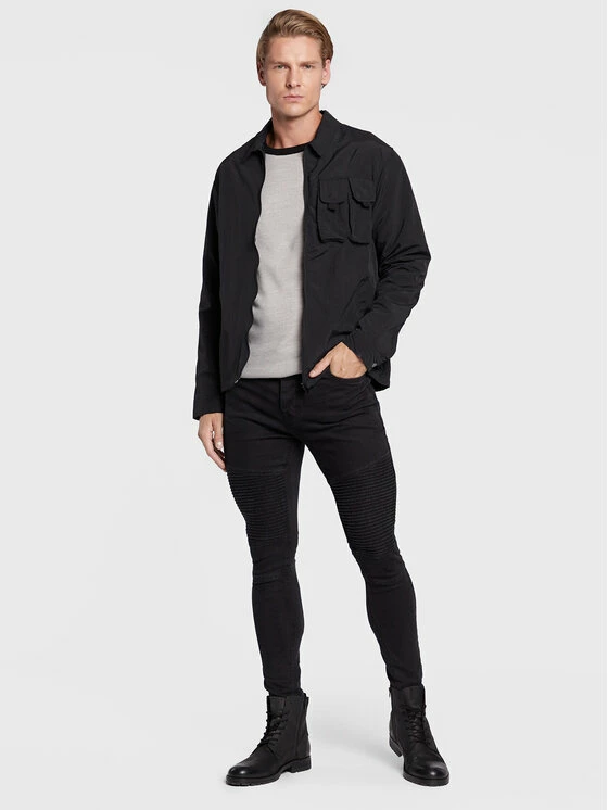 Προώθηση 🔔 Brave Soul Άνδρες Μεταβατικά Μπουφάν Μπουφάν μεταβατικό MJK-OTLEY Μαύρο Regular Fit 🛒 4 Προώθηση 🔔 Brave Soul Άνδρες Μεταβατικά Μπουφάν Μπουφάν μεταβατικό MJK-OTLEY Μαύρο Regular Fit 🛒 - Image 2