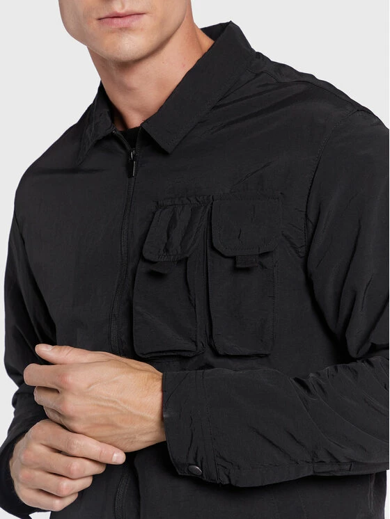 Προώθηση 🔔 Brave Soul Άνδρες Μεταβατικά Μπουφάν Μπουφάν μεταβατικό MJK-OTLEY Μαύρο Regular Fit 🛒 6 Προώθηση 🔔 Brave Soul Άνδρες Μεταβατικά Μπουφάν Μπουφάν μεταβατικό MJK-OTLEY Μαύρο Regular Fit 🛒 - Image 4