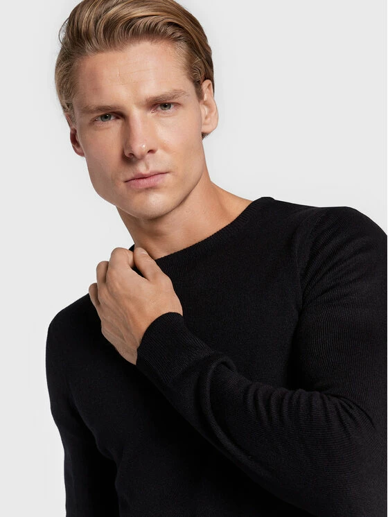 Πολύ καλή προσφορά 🎉 Brave Soul Άνδρες Πουλόβερ MK-279PARSECJ Μαύρο Regular Fit ✔️ 6 Πολύ καλή προσφορά 🎉 Brave Soul Άνδρες Πουλόβερ MK-279PARSECJ Μαύρο Regular Fit ✔️ - Image 4