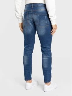 Προϋπολογισμός 💯 Brave Soul Άνδρες Τζιν MJN-CROSS Σκούρο μπλε Skinny Fit ✔️ -Brave Soul Εκπτώσεις unnamed file 554