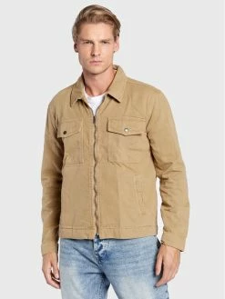 Φτηνός 🧨 Brave Soul Άνδρες Μεταβατικά Μπουφάν Μπουφάν μεταβατικό MJK-HARRY Καφέ Regular Fit 🤩