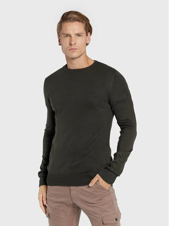 Καλύτερη πώληση 😀 Brave Soul Άνδρες Πουλόβερ MK-279PARSEC1 Πράσινο Regular Fit 👍 3 Καλύτερη πώληση 😀 Brave Soul Άνδρες Πουλόβερ MK-279PARSEC1 Πράσινο Regular Fit 👍