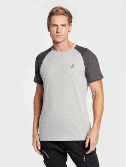 Το φθηνότερο 🔔 Brave Soul Άνδρες T-shirts T-Shirt MTS-69AKER Γκρι Regular Fit 🛒