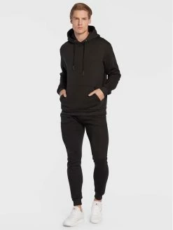 Τοπ 10 🤩 Brave Soul Άνδρες Σετ Φόρμα MJS-516STARK Μαύρο Regular Fit 😍