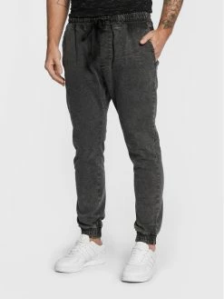 Νέος 👍 Brave Soul Άνδρες Παντελόνια Joggers Jogger MJN-IOWA Γκρι Skinny Fit ✨