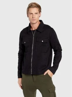 Εκπτωση ✔️ Brave Soul Άνδρες Μεταβατικά Μπουφάν Μπουφάν μεταβατικό MJK-HARRY Μαύρο Regular Fit ⌛